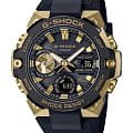 Casio Casio G-Shock GST-B400GB-1A9DR (GST-B400GB-1A9) GST G-Steel GST-B400GB-1A9 электронные мужские часы   циферблат, браслет пластик — вид спереди
