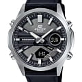 Casio Casio Edifice EFV-C120L-8A  EFV EFV-C120L-8A кварцевые мужские часы серый циферблат, браслет нержавеющая сталь — вид спереди