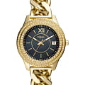 Fossil Fossil Stella  ES5133  ES5133 кварцевые женские часы черный циферблат, браслет нержавеющая сталь — вид спереди