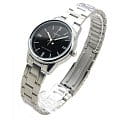 Casio Casio LTP-V005D-1B кварцевые женские часы часы крупный план черный циферблата