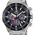 Casio Casio Edifice EFS-S520CDB-1A EFS EFS-S520CDB-1A автокварц (кинетик) мужские часы черный циферблат, браслет нержавеющая сталь — вид спереди