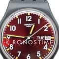 Swatch Swatch Gent Biosourced Standard SO28B704 gent швейцарские женские часы на браслете биоматериал боковой вид