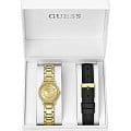 Guess Guess Dress GW0808L2 кварцевые женские часы часы крупный план золотой циферблата