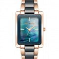 Anne Klein Anne Klein 3998NVRG  3998NVRG кварцевые женские часы  цветной циферблат, браслет сталь + ip + керамика — вид спереди