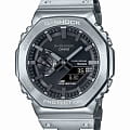 Casio Casio G-Shock GM-B2100D-1ADR (GM-B2100D-1A) GM GM-B2100D-1A электронные мужские часы серый циферблат, браслет нержавеющая сталь — вид спереди