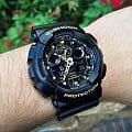 Casio Casio G-Shock GA-100CF-1A9 - наручные мужские часы наручные часы в перспективе коричневый циферблат