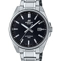 Casio Casio Edifice EFV-150D-1AVUDF (EFV-150D-1A) EFV EFV-150D-1A кварцевые мужские часы черный циферблат, браслет нержавеющая сталь — вид спереди