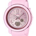 Casio Casio Baby-G BGA-290DS-4A  BGA-290DS-4A кварцевые женские часы розовый циферблат, браслет пластик — вид спереди