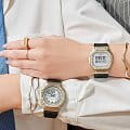 Casio Casio G-Shock GM-S5600BC-1DR (GM-S5600BC-1) женские часы  циферблат на запястье