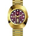 Rado Rado The Original Automatic R12413573 Automatic R12413573 механические мужские часы  циферблат, браслет нержавеющая сталь с pvd-покрытием — вид спереди
