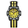 Luminox Luminox XS.3955.SET  XS.3955.SET кварцевые мужские часы  желтый циферблат, браслет кожа + текстиль — вид спереди
