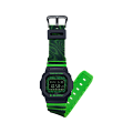 Casio Casio G-Shock DW-D5600TD-3 электронные мужские часы часы крупный план черный циферблата