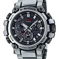 Casio Casio G-Shock MTG-B3000D-1AER MTG MTG-B3000D-1AER электронные мужские часы  черный циферблат, браслет сталь + пластик — вид спереди