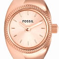 Fossil Fossil Watch Ring ES5247  ES5247 кварцевые женские часы золотой циферблат, браслет нержавеющая сталь с ip-покрытием — вид спереди