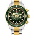 Rado Rado Captain Cook Automatic Chronograph R32151318 Automatic R32151318 механические мужские часы  зеленый циферблат, браслет нержавеющая сталь с pvd-покрытием — вид спереди