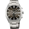 Orient Orient TT10002K (FTT10002K)  FTT10002K  мужские часы  серый циферблат, браслет  — вид спереди