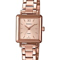 Casio Casio Sheen SHE-4538PG-4AUDF  SHE-4538PG-4A кварцевые женские часы золотой циферблат, браслет сталь c pvd покрытием — вид спереди