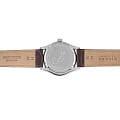 Слава Слава Сенат 2490540/300-2115 кварцевые мужские часы часы, крупный план коричневый циферблат