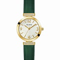 Guess Guess Dress Array GW0614L4  GW0614L4 кварцевые женские часы белый циферблат, браслет кожаный — вид спереди