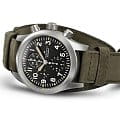 Hamilton Hamilton Khaki Field Automatic Chronograph H71706830  — детали корпуса и кожаный