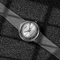 Mido Mido Commander Shade M8429.4.27.11 механические мужские часы часы, крупный план серебристый циферблат