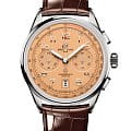 Breitling Breitling Premier B01 Chronograph 42 AB0145331K1P1  AB0145331K1P1 механические мужские часы оранжевый циферблат, браслет кожаный — вид спереди