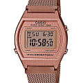 Casio Casio B640WMR-5AEF  B640WMR-5AEF кварцевые мужские часы розовый циферблат, браслет сталь с ip покрытием — вид спереди