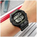 Casio Casio Collection WS-1400H-1AVEF, collection япония мужские часы на браслете пластик боковой вид