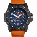 Luminox Luminox Navy SEAL 3600 XS.3603  XS.3603 кварцевые мужские часы синий циферблат, браслет полиуретан — вид спереди