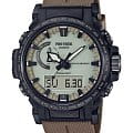 Casio Casio Pro Trek PRW-61LD-5 PRW PRW-61LD-5 кварцевые мужские часы  циферблат, браслет полимер — вид спереди
