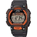 Casio Casio Illuminator STL-S100H-4A  STL-S100H-4A кварцевые мужские часы серый циферблат, браслет пластик — вид спереди