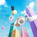 Casio Casio Baby-G BGD-565S-7 женские часы белый циферблат на запястье