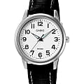 Casio Casio Collection LTP-1303PL-7B  LTP-1303PL-7B кварцевые женские часы белый циферблат, браслет кожаный — вид спереди