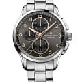 Maurice Lacroix Maurice Lacroix Pontos Chronograph 43mm PT6388-SS002-321-1  PT6388-SS002-321-1 механические мужские часы антрацитовый циферблат, браслет нержавеющая сталь — вид спереди