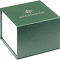 Greenwich Greenwich Helm GW 041.16.36 кварцевые мужские часы часы, крупный план синий циферблат