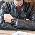 Casio Casio G-Shock GA-400GB-1A4DR (GA-400GB-1A4) GA наручные мужские часы фото под углом.