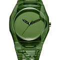 D1 Milano D1 Milano MAD Paris x D1 MDRJ05  MDRJ05 кварцевые мужские часы  зеленый циферблат, браслет  нейлоновое волокно с полиуретановыми вставками — вид спереди