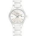 Rado Rado True R27061012  R27061012 кварцевые женские часы белый циферблат, браслет высокотехнологичная керамика — вид спереди