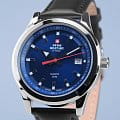 Swiss Military by Chrono Swiss Military by Chrono SM34094.07 кварцевые мужские часы часы, крупный план синий циферблат