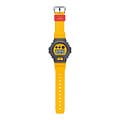 Casio Casio G-Shock DW-6900Y-9DR (DW-6900Y-9) электронные мужские часы часы, крупный план желтый циферблат