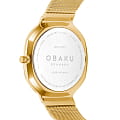 Оригинальные часы Obaku Obaku V253LXGWMG кварцевые калибр механизма  общий вид
