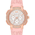 Michael Kors Michael Kors Sidney MK7222  MK7222 кварцевые женские часы  циферблат, браслет кожаный — вид спереди
