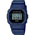 Casio Casio G-Shock DW-5600DE-2E DW-5600 DW-5600DE-2E электронные мужские часы  черный циферблат, браслет пластик — вид спереди