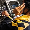 Casio Casio G-Shock GM-110MF-1ADR (GM-110MF-1A), g-shock япония мужские часы на браслете полимер боковой вид