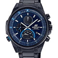 Casio Casio Edifice EFS-S590DC-2A EFS EFS-S590DC-2A кварцевые мужские часы синий циферблат, браслет сталь с ip покрытием — вид спереди