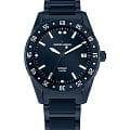 Jacques Lemans Jacques Lemans High Tech Ceramic 42-10E  42-10E кварцевые мужские часы  синий циферблат, браслет сталь + pvd + керамика — вид спереди