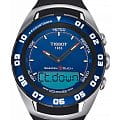 Tissot Tissot T-Tactile Sailing-Touch T056.420.27.041.00 T Touch T0564202704100 кварцевые мужские часы  синий циферблат, браслет силикон — вид спереди