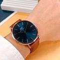 Daniel Wellington Daniel Wellington St Mawes Arctic Rose Gold DW00100626 мужские часы синий циферблат на запястье