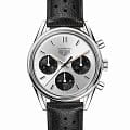 TAG Heuer TAG Heuer Carrera 60th Anniversary CBK221H.FC8317  CBK221H.FC8317 механические мужские часы   циферблат, браслет кожаный — вид спереди