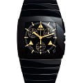 Rado Rado Sintra R13477182  R13477182 кварцевые мужские часы черный циферблат, браслет высокотехнологичная керамика — вид спереди